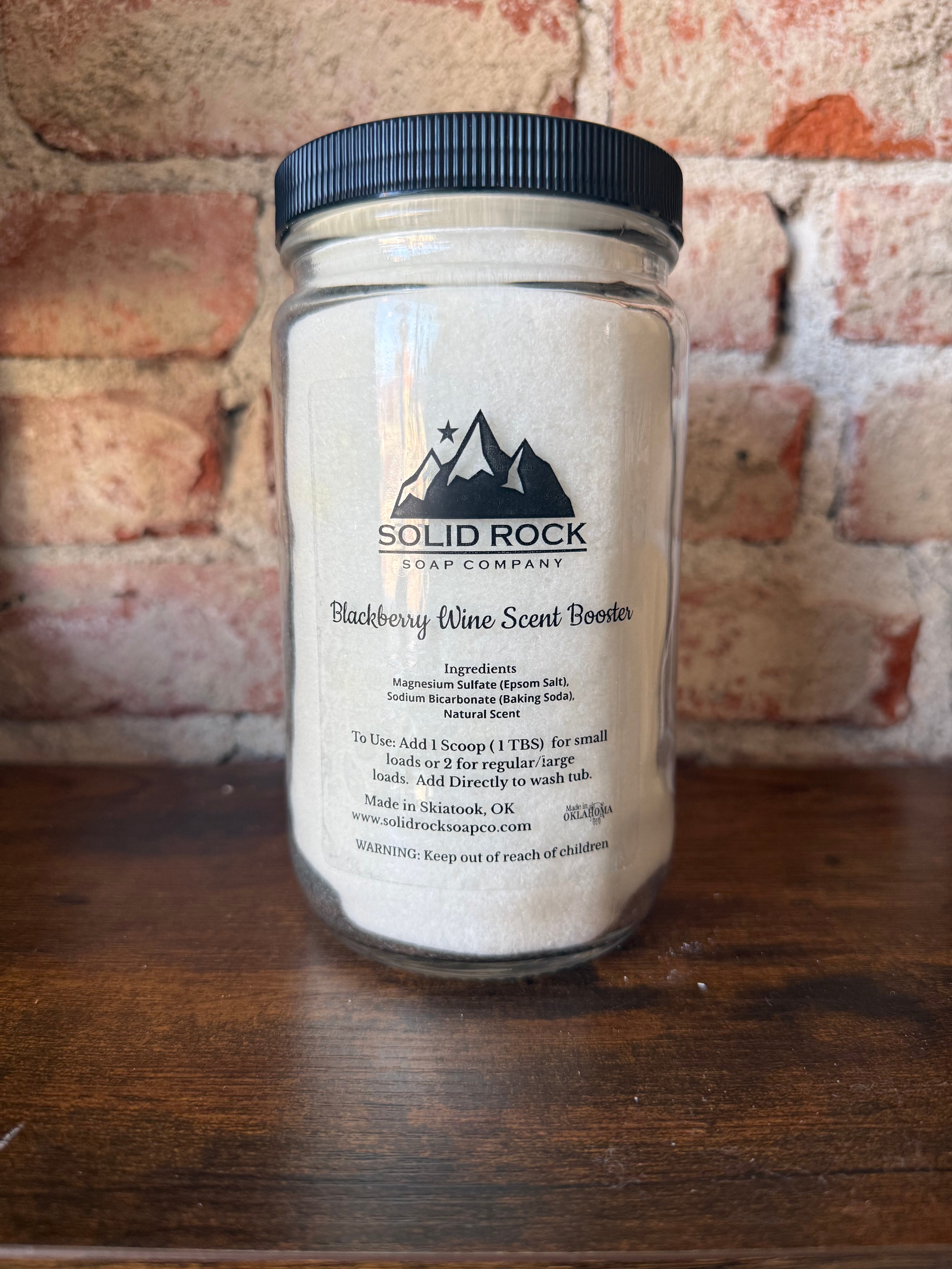 Blackberry Wine Scent Booster | Solid Rock Soap Co.